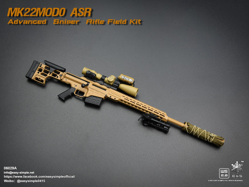 Load image into Gallery viewer, MK22MOD0 ASR Advanced Sniper Rifle Field Kit 5 Pack with BOT Exclusive - MINT IN BOX
