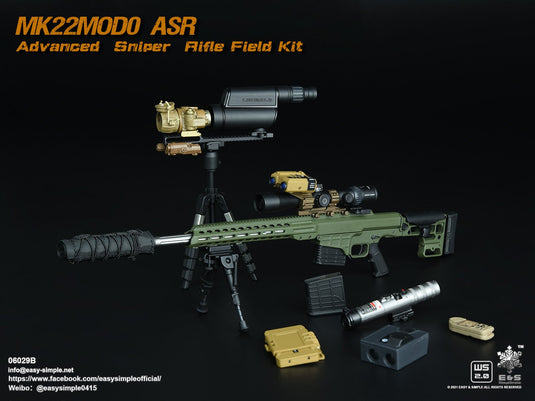 MK22MOD0 ASR Advanced Sniper Rifle Field Kit 5 Pack with BOT Exclusive - MINT IN BOX