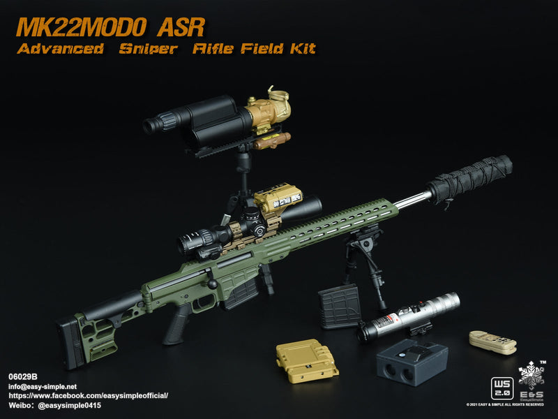 Load image into Gallery viewer, MK22MOD0 ASR Advanced Sniper Rifle Field Kit 5 Pack with BOT Exclusive - MINT IN BOX
