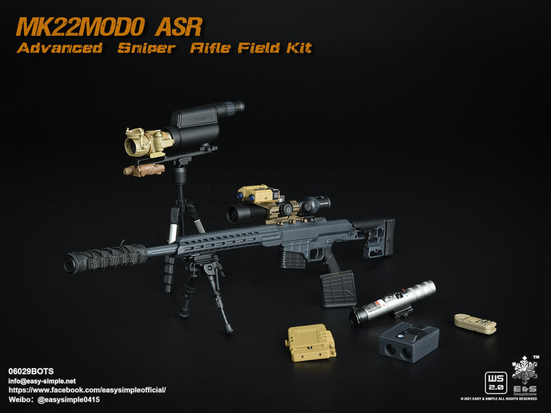 Load image into Gallery viewer, MK22MOD0 ASR Advanced Sniper Rifle Field Kit 5 Pack with BOT Exclusive - MINT IN BOX
