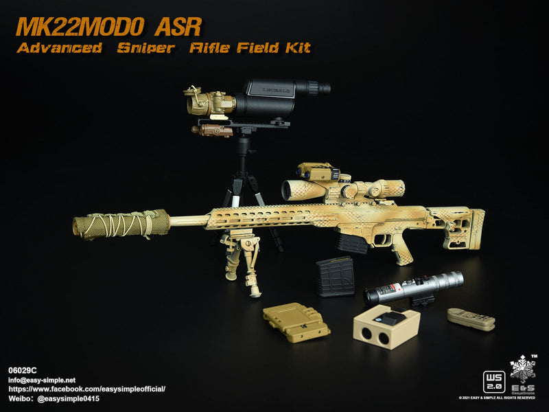 Load image into Gallery viewer, MK22MOD0 ASR Advanced Sniper Rifle Field Kit 5 Pack with BOT Exclusive - MINT IN BOX
