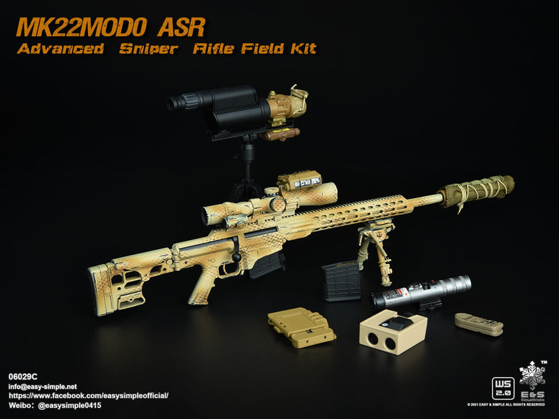 Load image into Gallery viewer, MK22MOD0 ASR Advanced Sniper Rifle Field Kit 5 Pack with BOT Exclusive - MINT IN BOX
