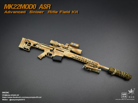 MK22MOD0 ASR Advanced Sniper Rifle Field Kit 5 Pack with BOT Exclusive - MINT IN BOX