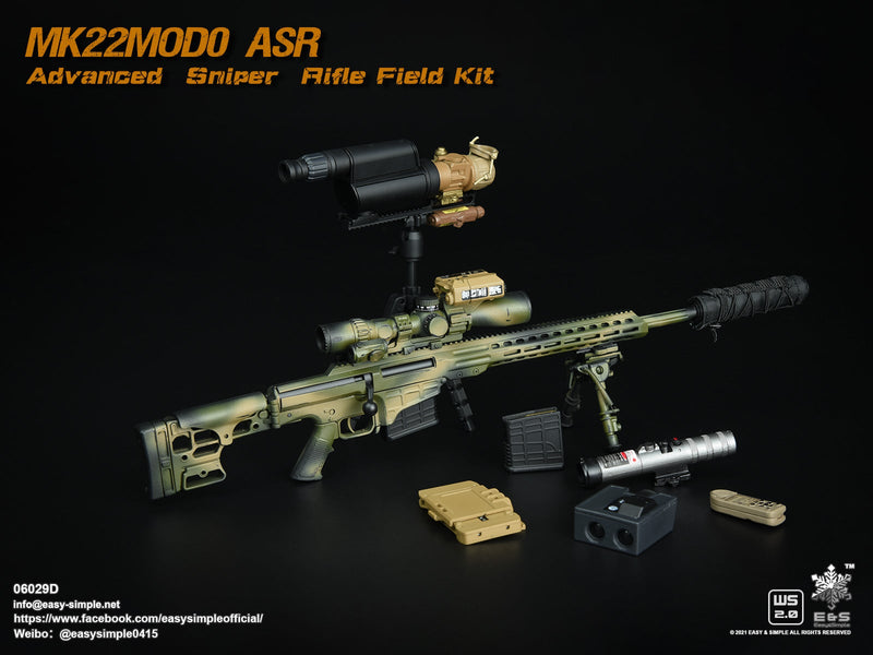 Load image into Gallery viewer, MK22MOD0 ASR Advanced Sniper Rifle Field Kit 5 Pack with BOT Exclusive - MINT IN BOX
