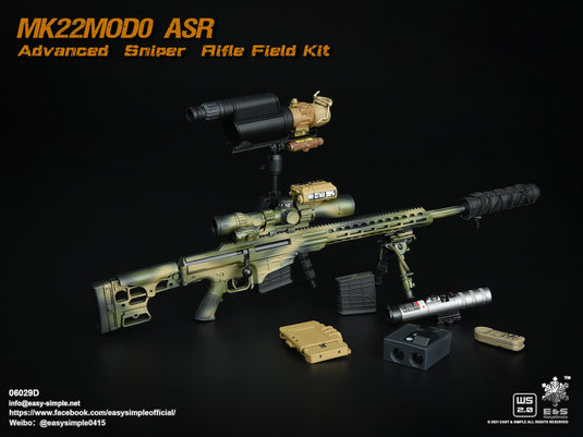 MK22MOD0 ASR Advanced Sniper Rifle Field Kit 5 Pack with BOT Exclusive - MINT IN BOX