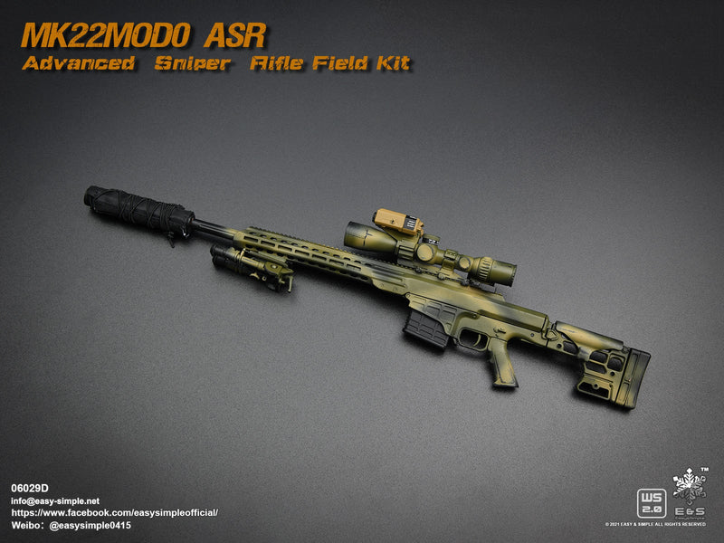 Load image into Gallery viewer, MK22MOD0 ASR Advanced Sniper Rifle Field Kit 5 Pack with BOT Exclusive - MINT IN BOX
