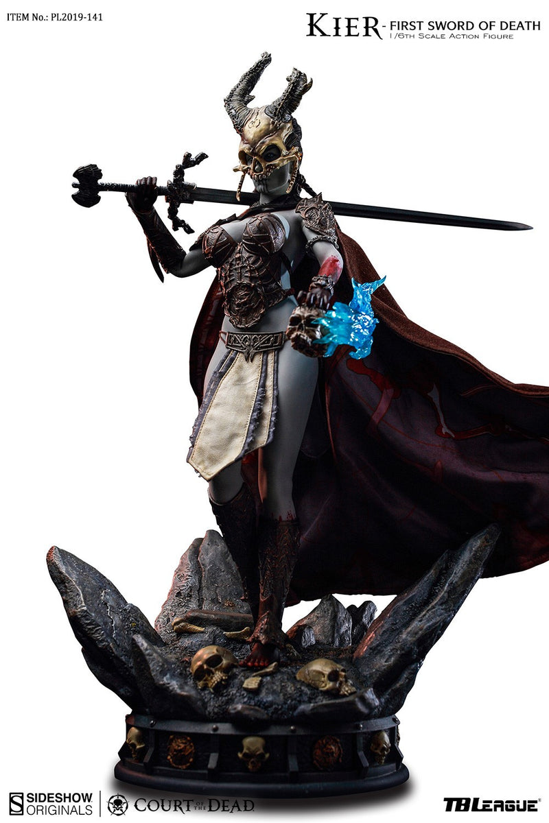 Load image into Gallery viewer, Kier - First Sword of Death - Large Sword w/Skull Detailed Handle
