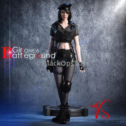 Battlefield Girl - Black Knee Pads