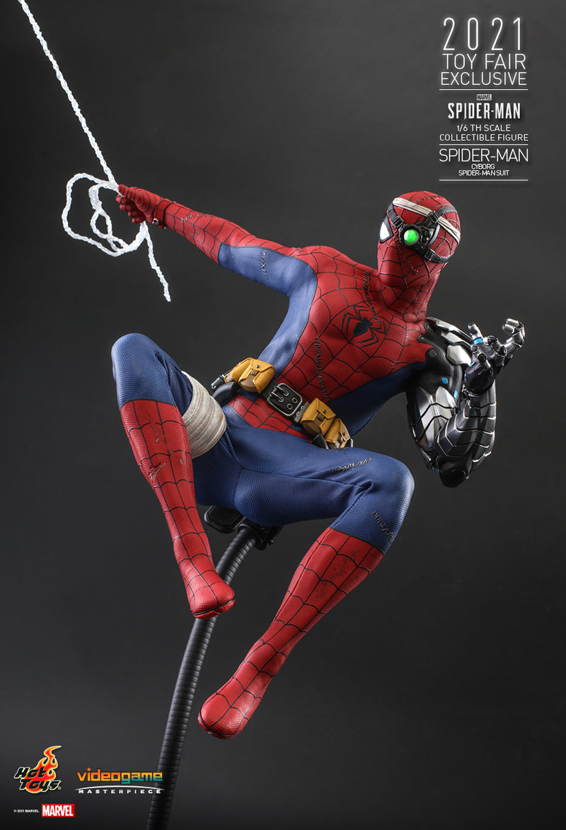 Load image into Gallery viewer, Marvel&#39;s Spider-Man - Cyborg Spider-Man - Exclusive - MINT IN BOX
