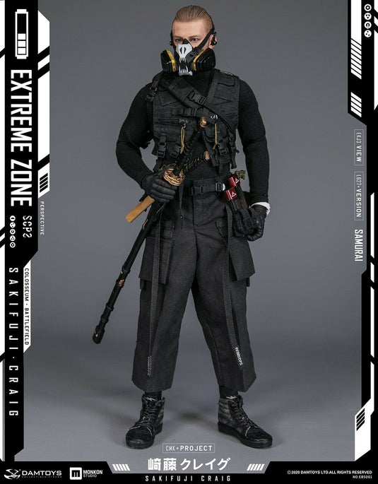 Extreme Zone Samurai Craig - Black Under Suit Set