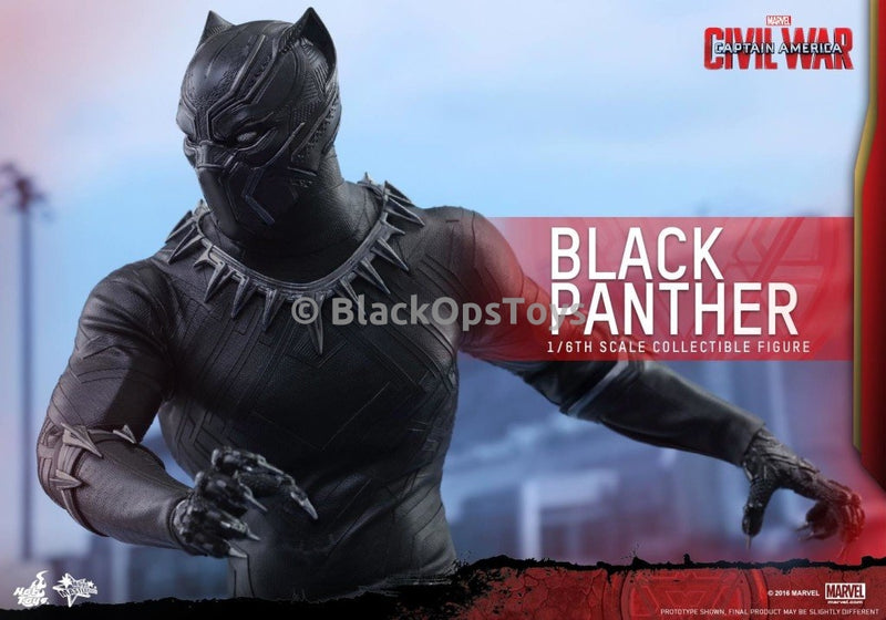 Load image into Gallery viewer, Captain America Civil War Black Panther Hands &amp; Wrist Pins
