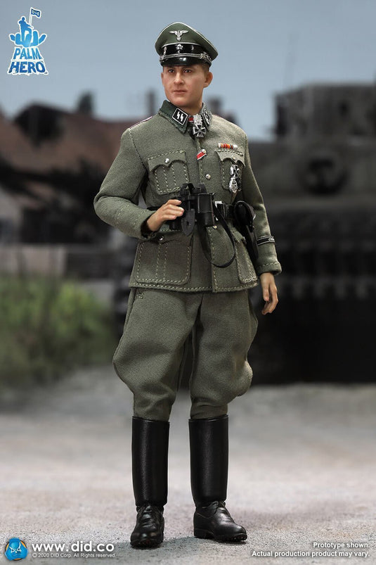 1/12 - WWII German - Black Gloved Hand Set