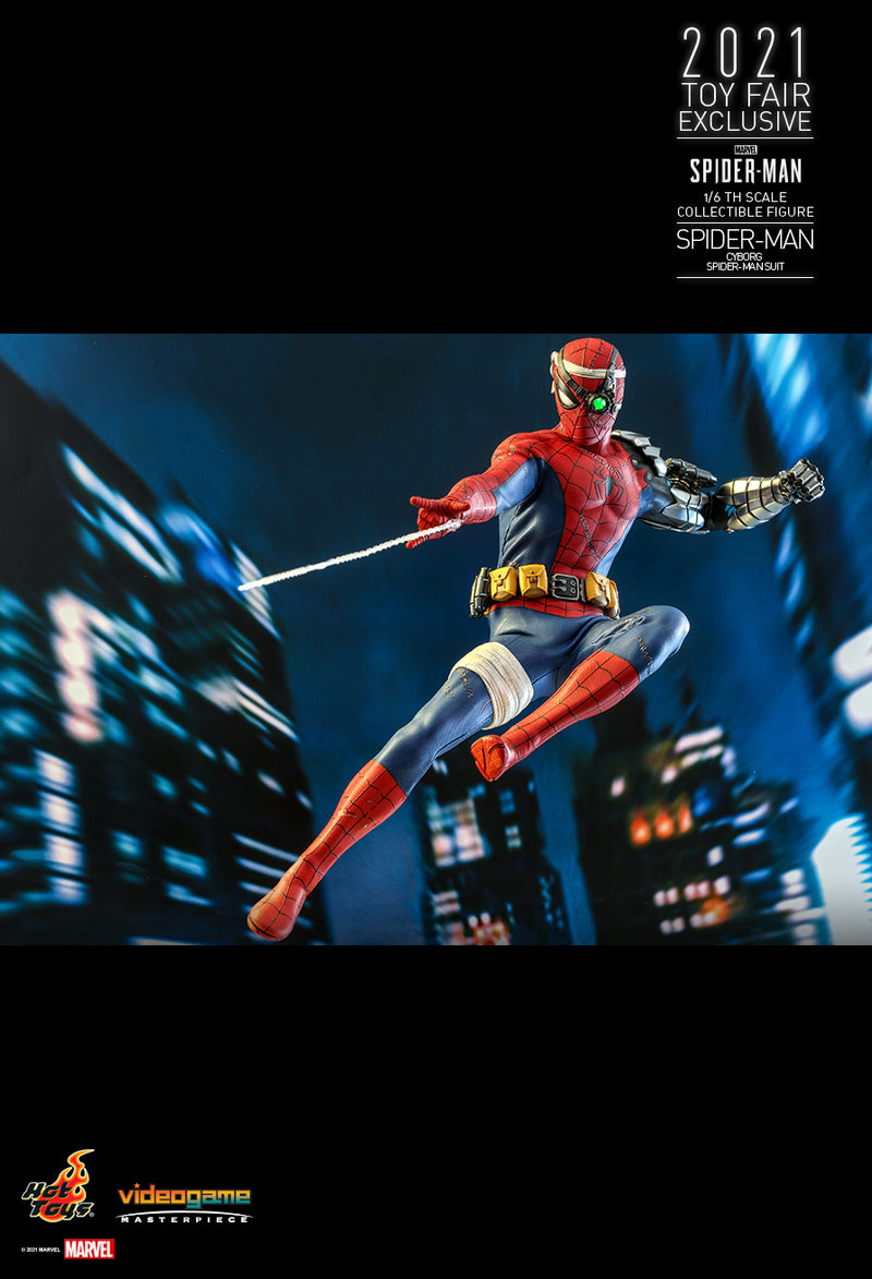 Load image into Gallery viewer, Marvel&#39;s Spider-Man - Cyborg Spider-Man - Exclusive - MINT IN BOX
