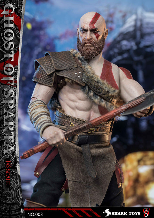 God of War - Kratos w/Exclusive Head Sculpt - MINT IN BOX