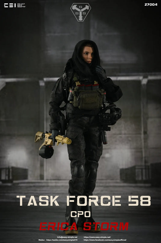 Task Force 58 - Erica Storm & Brad COMBO - MINT IN BOX