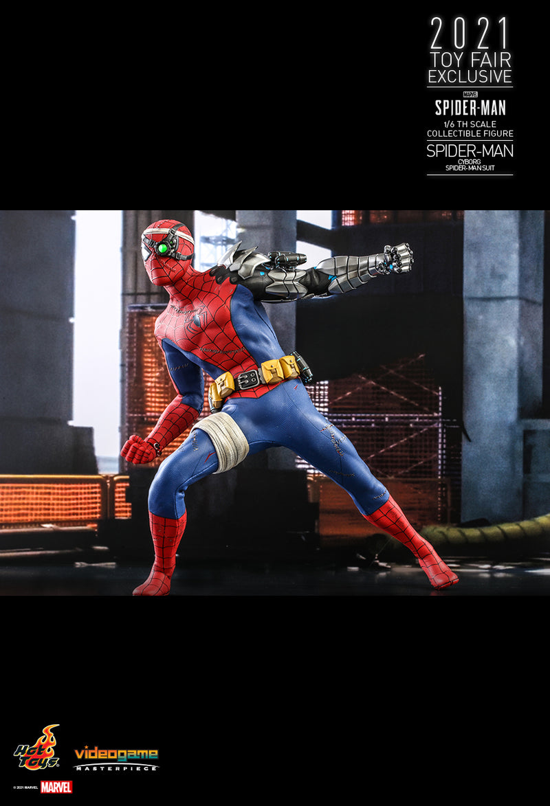 Load image into Gallery viewer, Marvel&#39;s Spider-Man - Cyborg Spider-Man - Exclusive - MINT IN BOX
