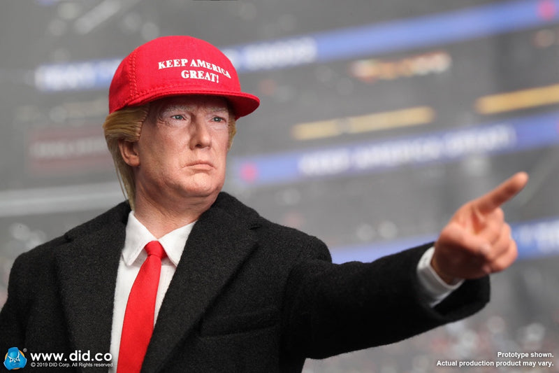 Load image into Gallery viewer, 2020 - President Donald Trump - Male Head Sculpt w/Molded Hair
