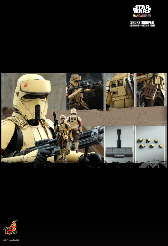 Star Wars Shoretrooper - Slim Black Male Base Body