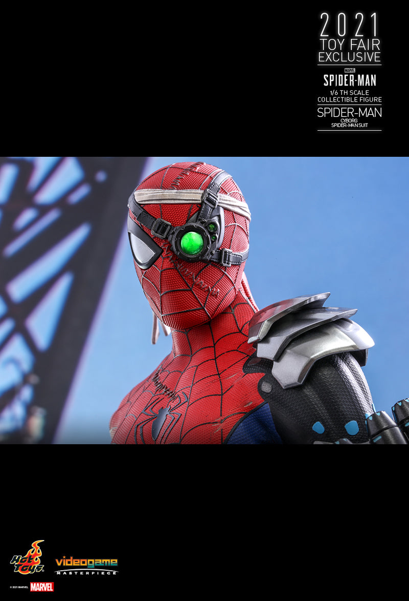 Load image into Gallery viewer, Marvel&#39;s Spider-Man - Cyborg Spider-Man - Exclusive - MINT IN BOX
