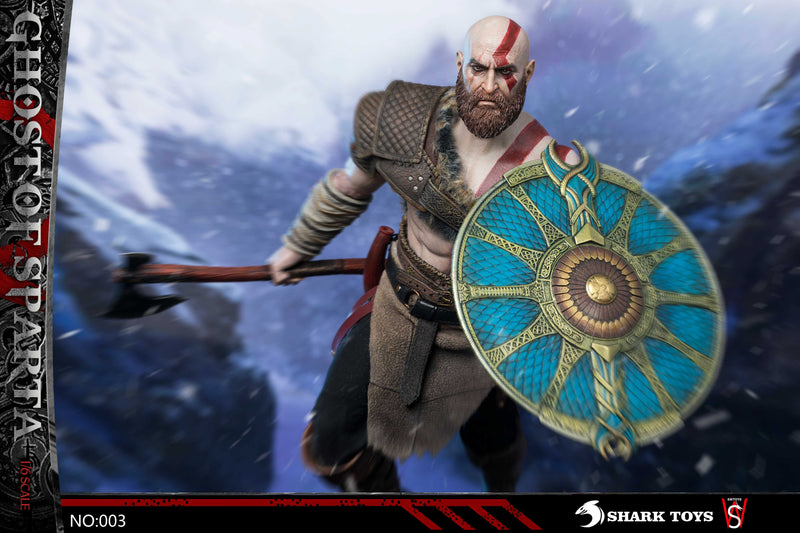 Load image into Gallery viewer, God of War - Kratos w/Exclusive Head Sculpt - MINT IN BOX
