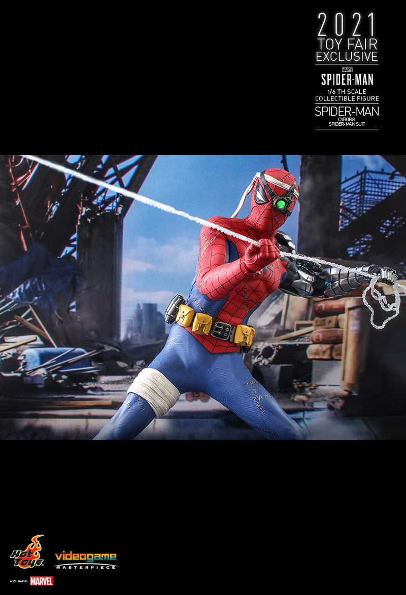 Load image into Gallery viewer, Marvel&#39;s Spider-Man - Cyborg Spider-Man - Exclusive - MINT IN BOX
