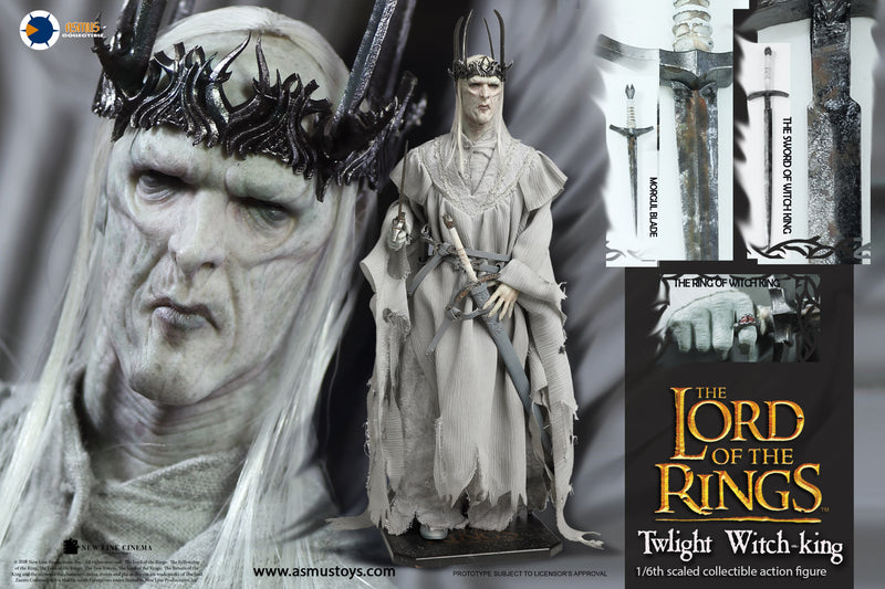 Load image into Gallery viewer, LOTR - Twilight Witch King - Grey Long Sleeved Robe
