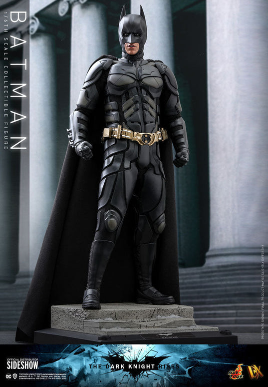 DX Batman - Black Armored Male Body w/Magnetic Neck Peg