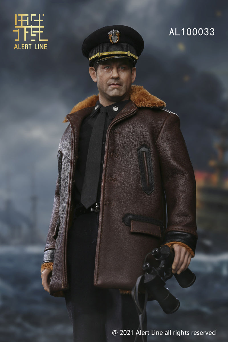 Load image into Gallery viewer, WWII - US Navy Commander - Male Head Sculpt
