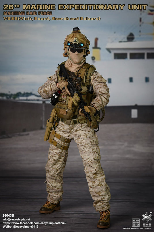 26th MEU VBSS - Radio w/Headset & Whip Antenna