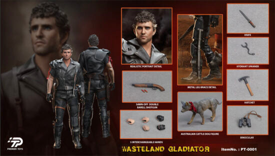 Load image into Gallery viewer, Wasteland Gladiator - Break Action Shotgun w/Shells &amp; Holster
