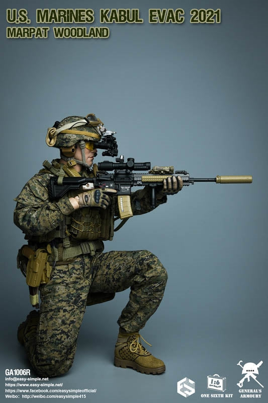 Load image into Gallery viewer, US Marines Kabul Evac 2021 - HK416 Rifle w/Attachment Set
