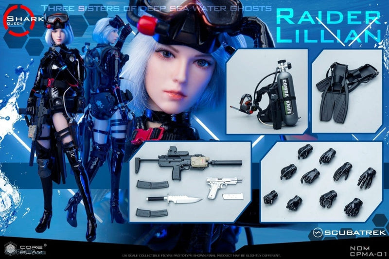 Load image into Gallery viewer, Ghosts Raider Lillian - Diving Goggles w/Snorkel
