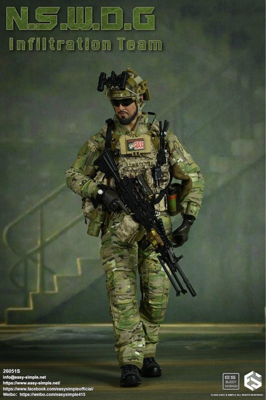 NSWDG Infiltration Team Ver. S - Camo MOLLE Vest Set