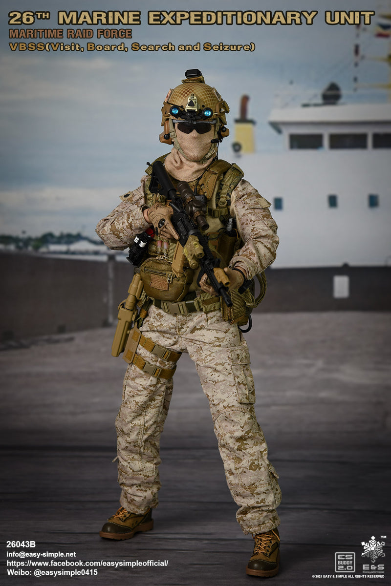 Load image into Gallery viewer, 26th MEU VBSS - Complete Male Body w/Head Sculpt, Boots &amp; Hands
