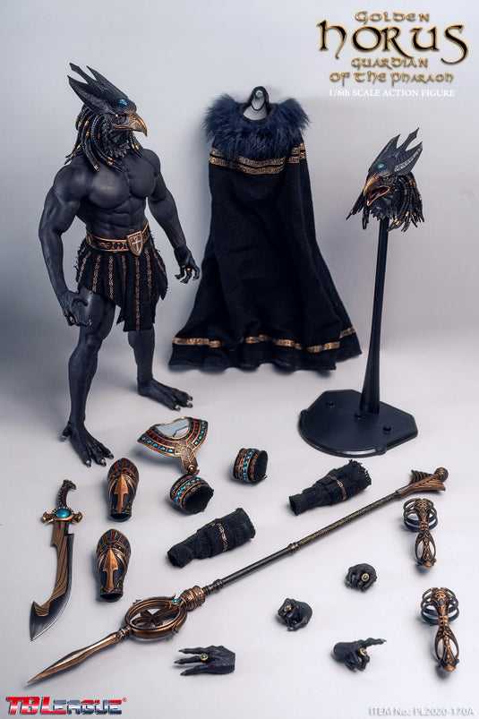 Horus Guardian of Pharaoh - Golden - Black Hand Set