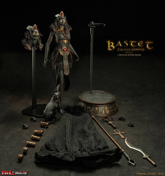 Bastet The Cat - Black Ver. - Black Female Long Skirt