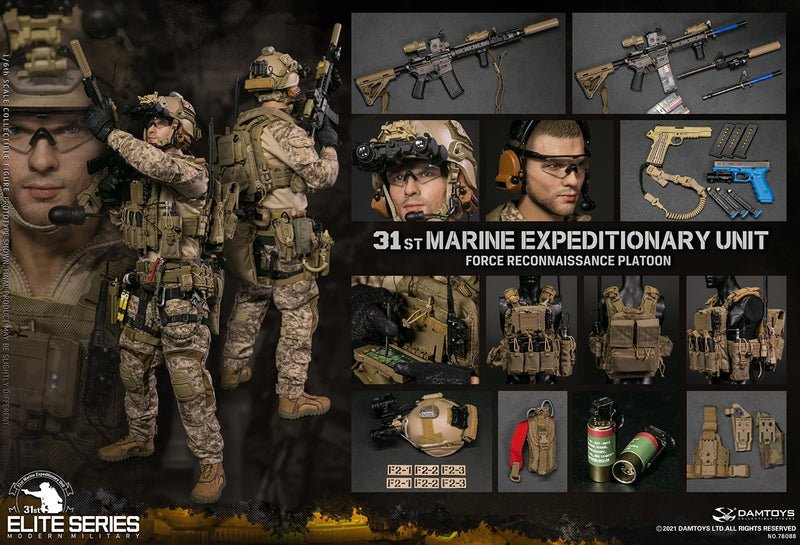 Load image into Gallery viewer, 31st Marine Expeditionary Unit - Black Glasses
