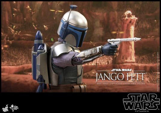 Star Wars - Attack of the Clones - Jango Fett - MINT IN BOX