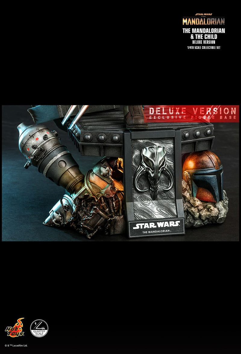 Load image into Gallery viewer, 1/4 - Star Wars - The Mandalorian &amp; Grogu Deluxe Version - MINT IN BOX
