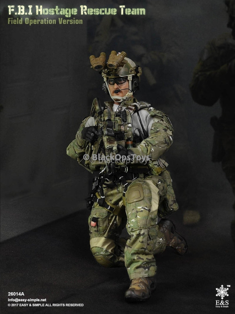 Load image into Gallery viewer, FBI Hostage Rescue Team Field Operation Multicam Ver. - MINT IN OPEN BOX
