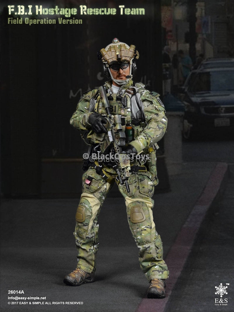 Load image into Gallery viewer, FBI Hostage Rescue Team Field Operation Multicam Ver. - MINT IN OPEN BOX
