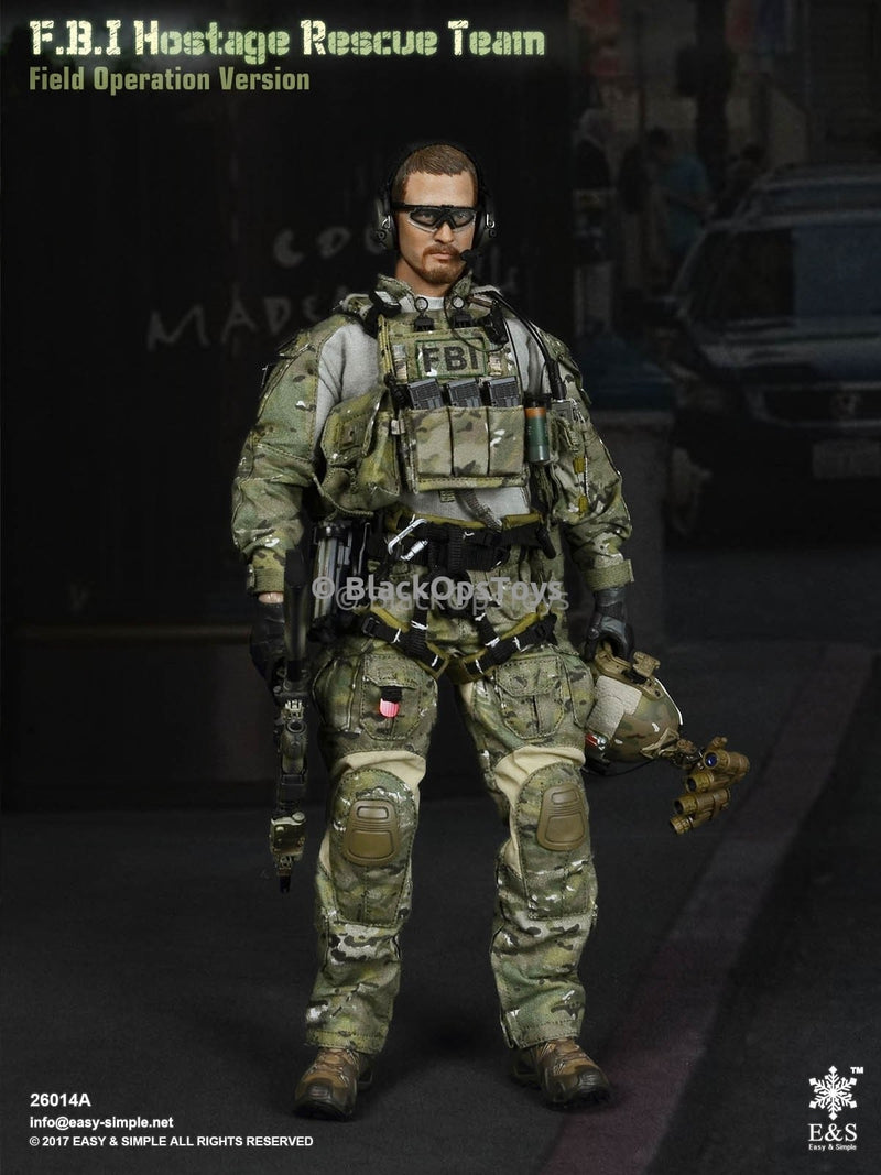 Load image into Gallery viewer, FBI Hostage Rescue Team Field Operation Multicam Ver. - MINT IN OPEN BOX
