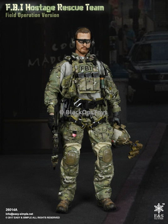 FBI Hostage Rescue Team Field Operation Multicam Ver. - MINT IN OPEN BOX