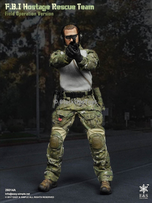 FBI Hostage Rescue Team Field Operation Multicam Ver. - MINT IN OPEN BOX