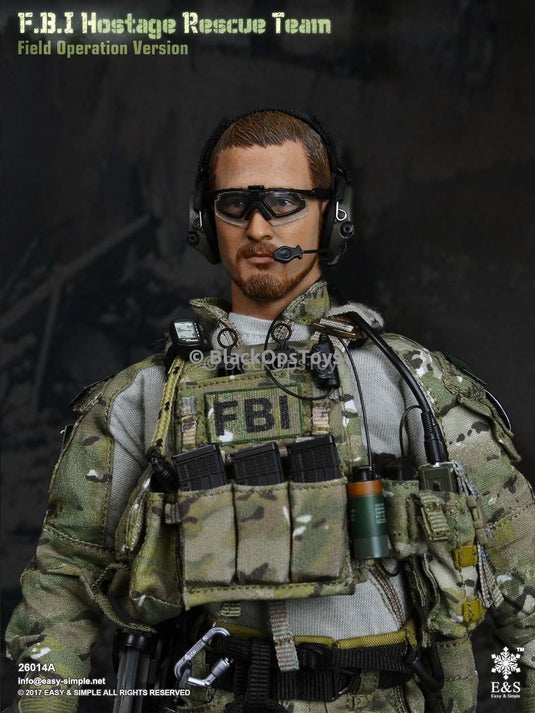 FBI Hostage Rescue Team Field Operation Multicam Ver. - MINT IN OPEN BOX