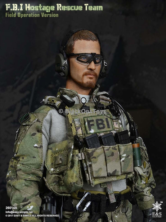 FBI Hostage Rescue Team Field Operation Multicam Ver. - MINT IN OPEN BOX