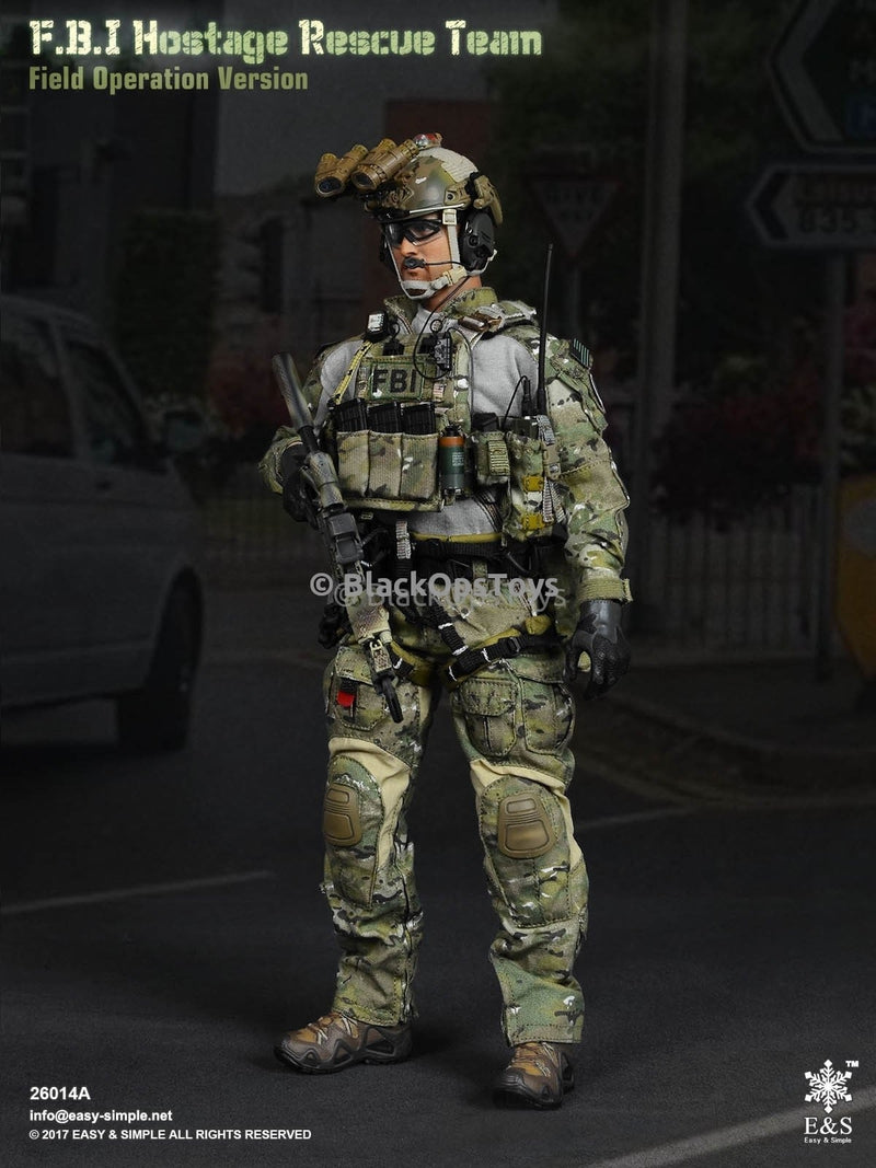 Load image into Gallery viewer, FBI Hostage Rescue Team Field Operation Multicam Ver. - MINT IN OPEN BOX
