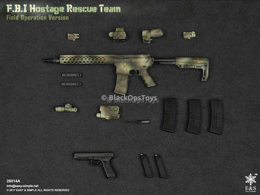 FBI Hostage Rescue Team Field Operation Multicam Ver. - MINT IN OPEN BOX