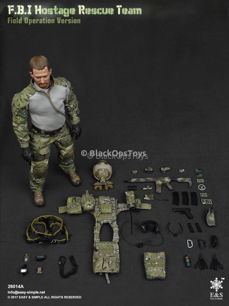 Load image into Gallery viewer, FBI Hostage Rescue Team Field Operation Multicam Ver. - MINT IN OPEN BOX
