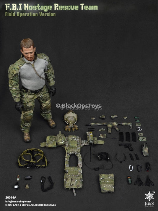 FBI Hostage Rescue Team Field Operation Multicam Ver. - MINT IN OPEN BOX